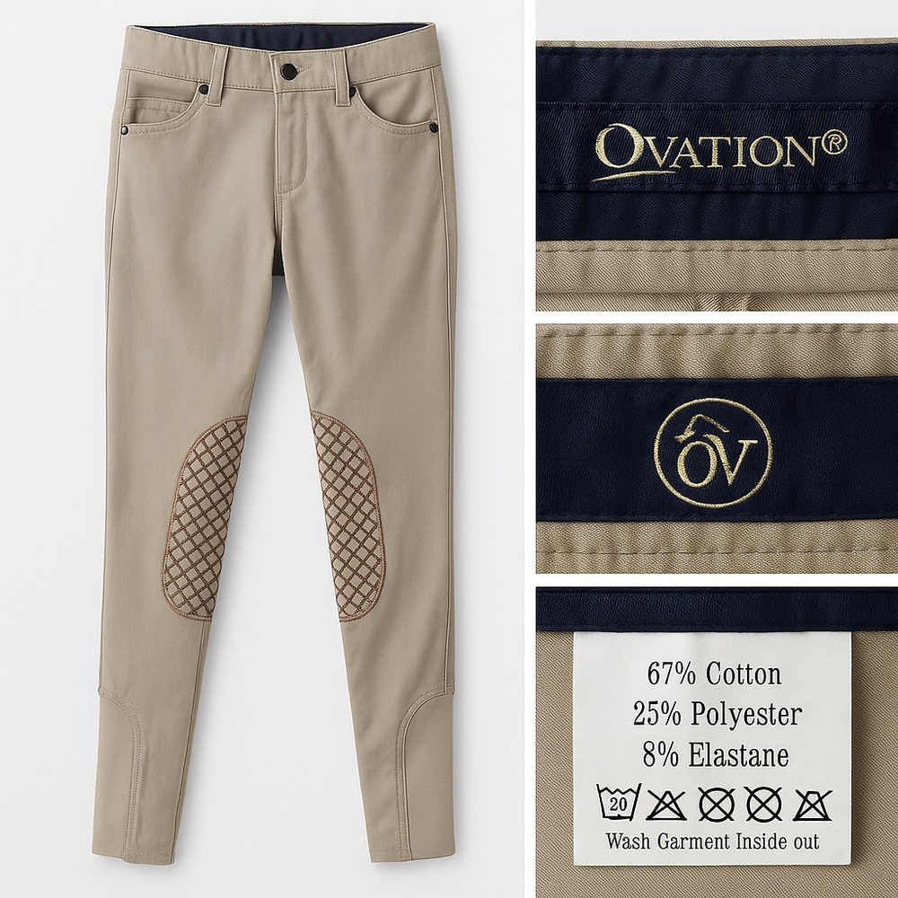 Ovation Women's Tan Riding Pants